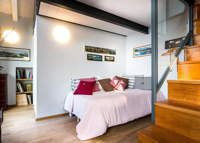 Loft E Veranda Sul Di Appartement *